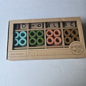 Wonder & Wise The Path to Math Wooden Counting Set
